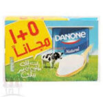 زبادي دانون طبيعي سادة 100جم 5+1