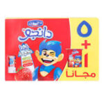 زبادي دانون دانجو بالفراولة عرض 5+1 100 جم